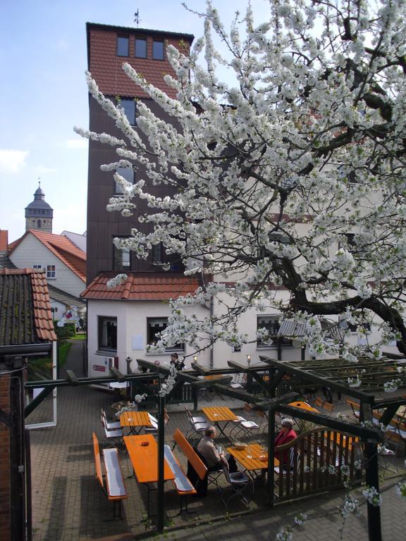 Frau Holle-Land-Hotel Ehem Burghotel Witzenhausen Esterno foto